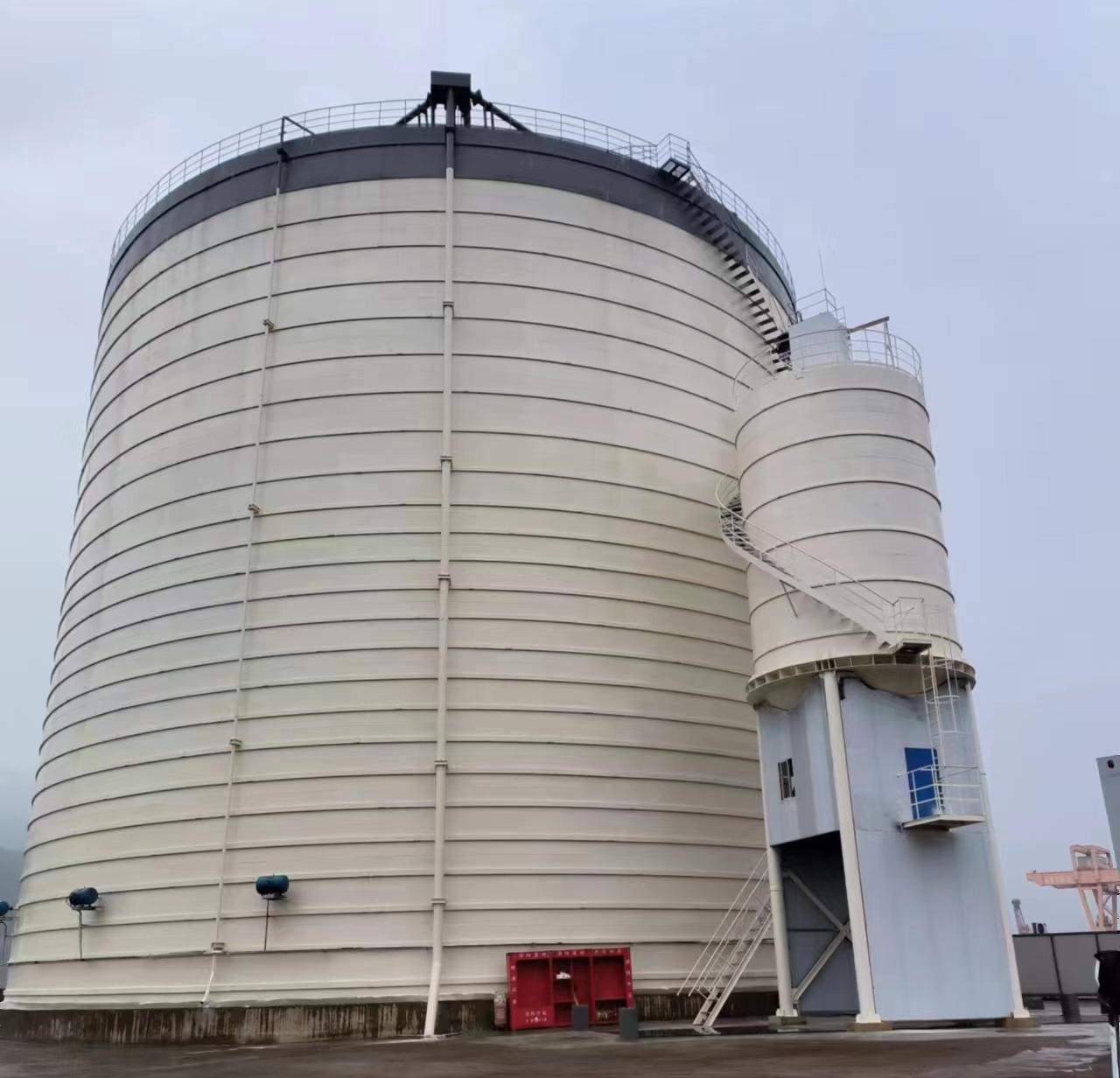 武夷山10万吨水泥钢板库